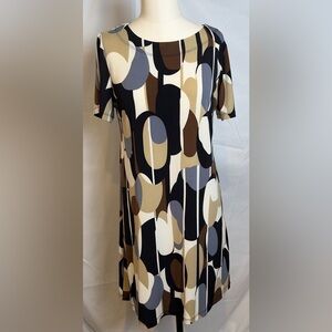 Stylish Multicolor Patterned Dress